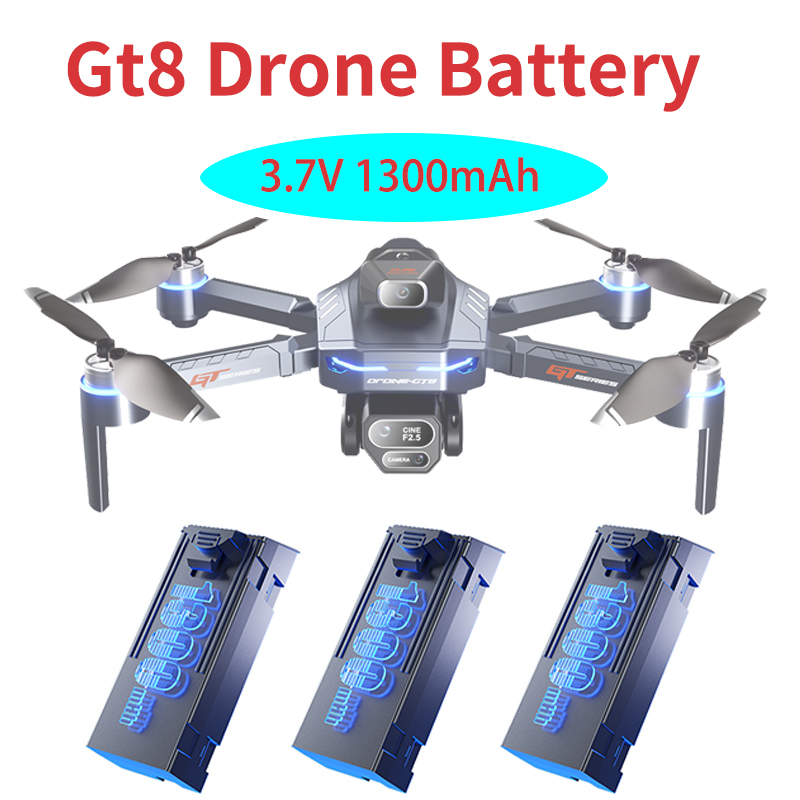 Drone Battery Li-Ion - Original 3,7 V 1300 mAh GT8