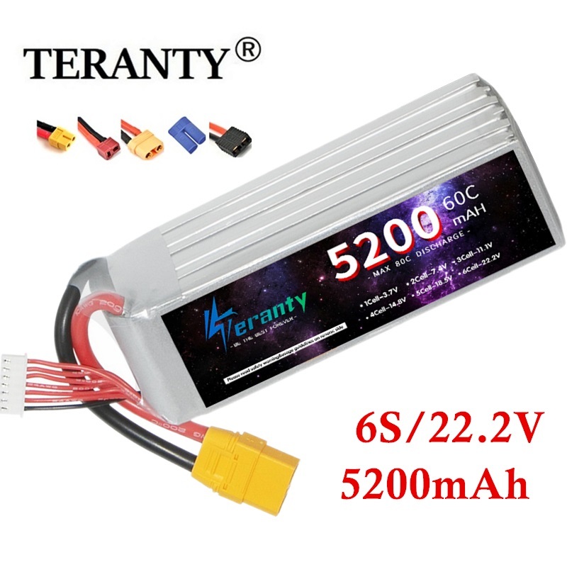 Drone Battery 4S - Teranty 6s 5200mah Lipo Batterie 22,2