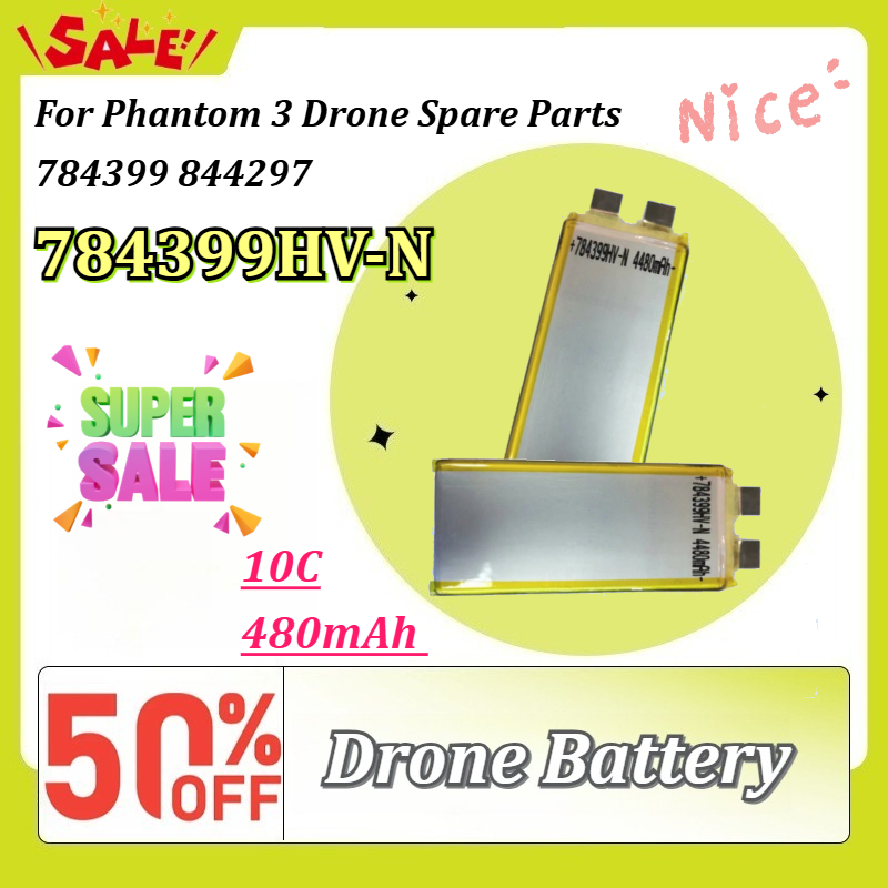 Drone Battery High Voltage - Neue 4480mAh 10C Hochleistungs-Hochspannungs-Lipo-Batteriezelle 784399HV-N 784399