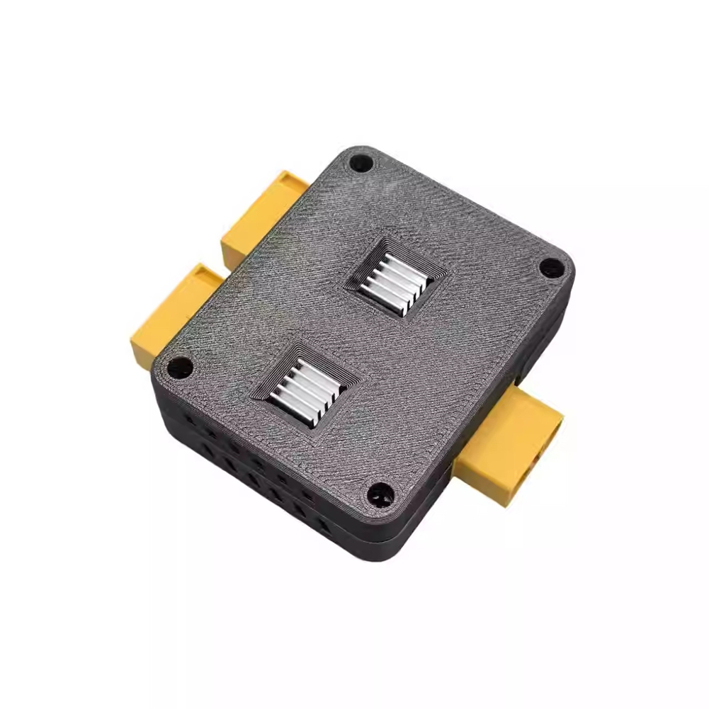 Drone Battery Parallel Board - Batterie-Erweiterungsmodul Zweikanal-Diodenmodul mit automatischer Umschaltung Parallelmodul