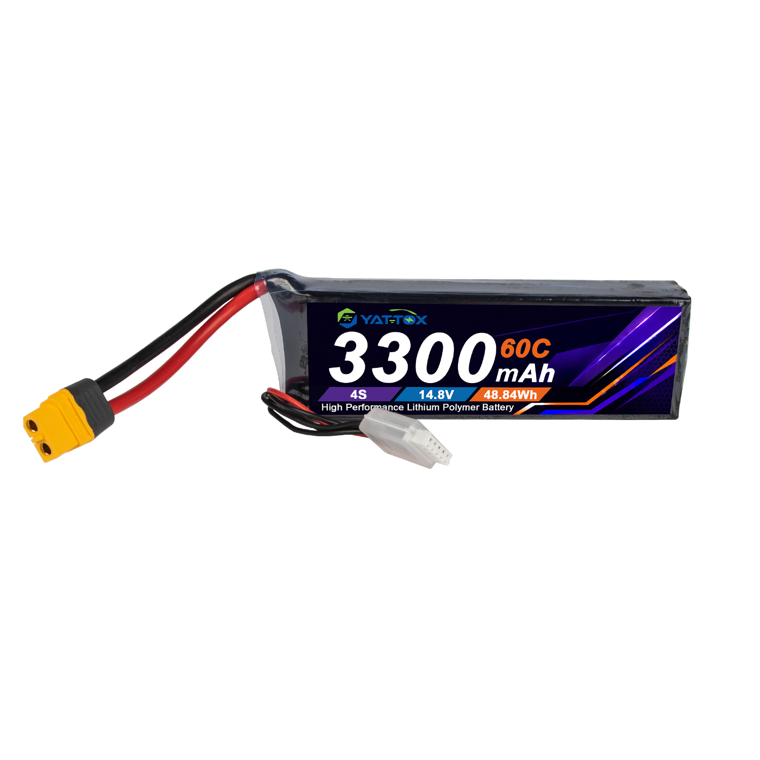 Drone Battery 4S - Yattox 4S 3300mAh 60C LiPo Akku