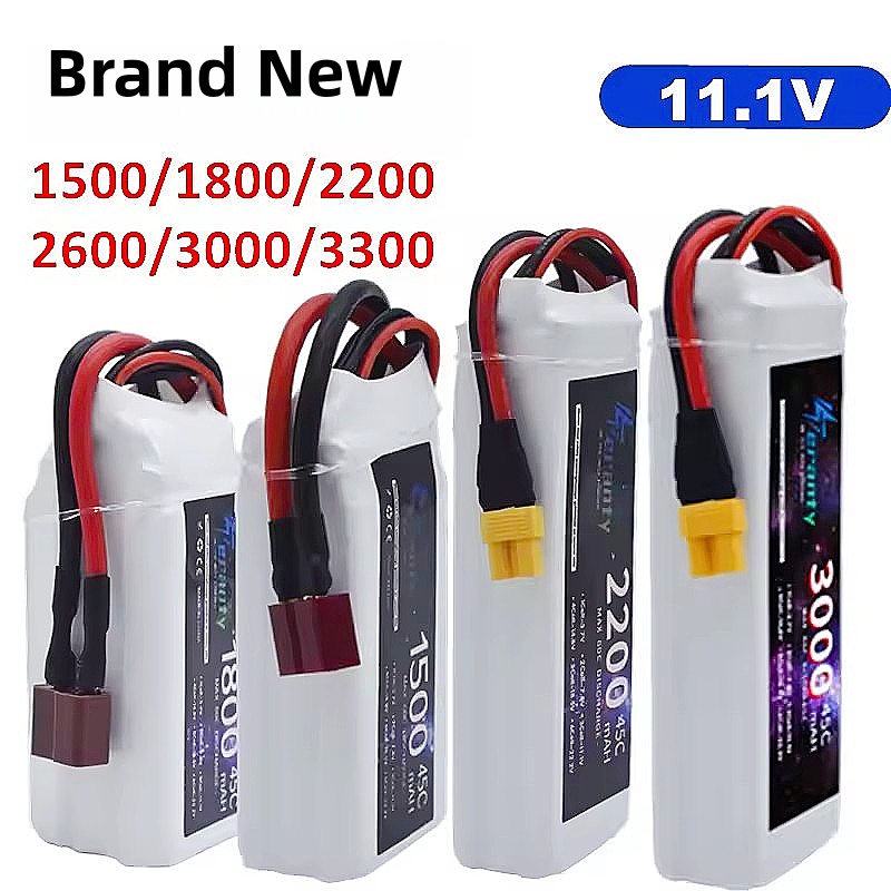 Drone Battery Li-Ion - 11,1 V LiPo Batterie 3S 1500mah