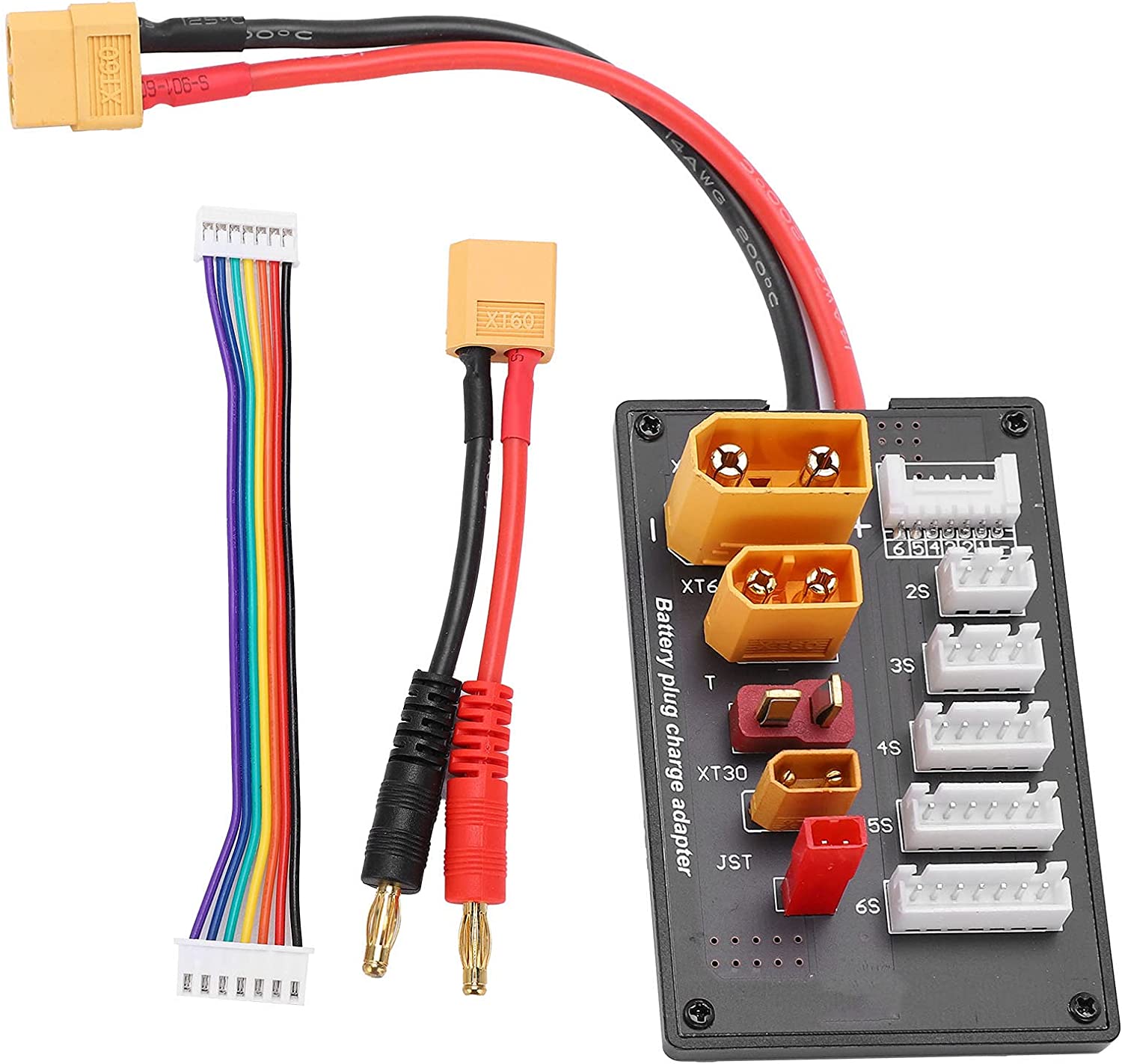 Drone Battery Parallel Board - XT90 XT30 JST T Stecker XT60
