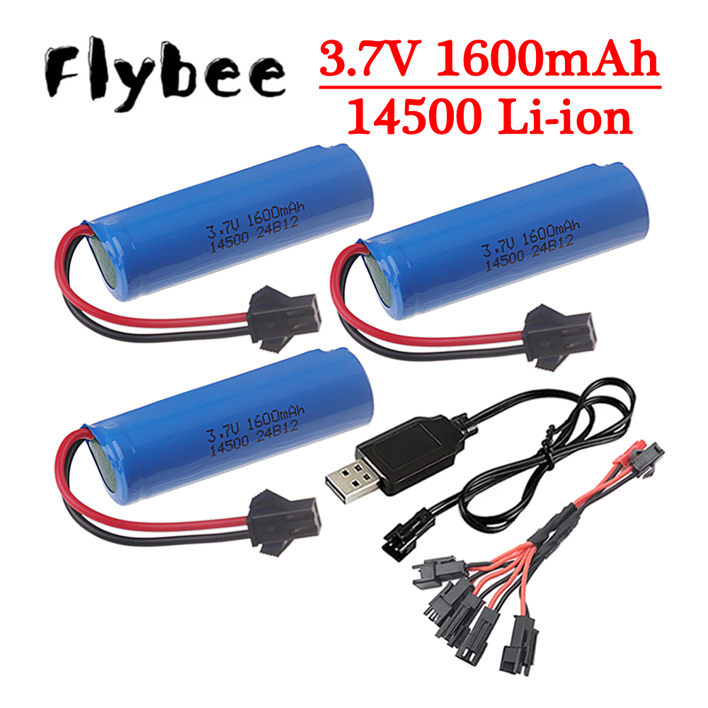 Drone Battery Li-Ion - Original 3,7 v 14500 1600 mAh