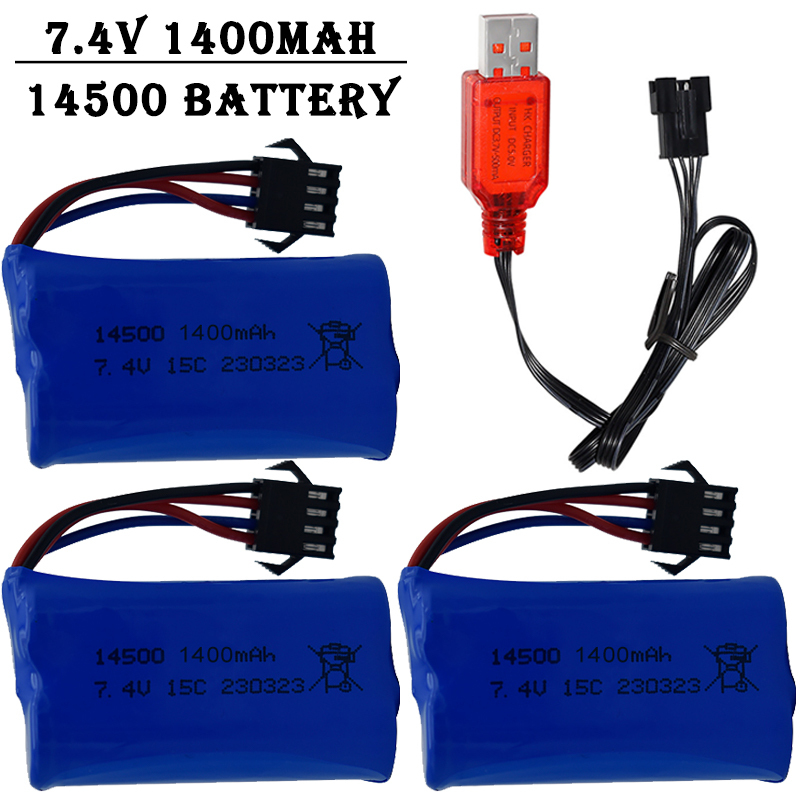 7,4V 1400mAh 14500 Lithium-Ion – Drone Battery Li-Ion Bewertung und Preis