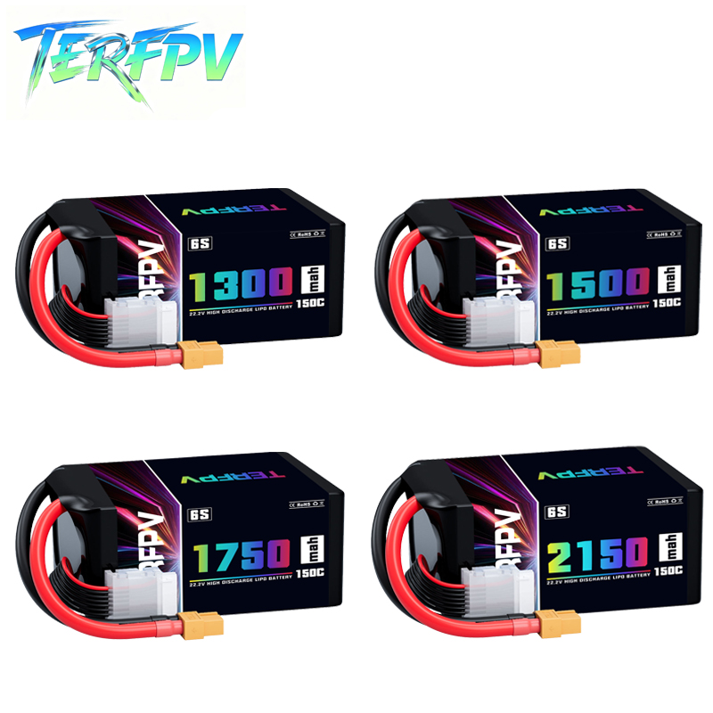 TERFPV Lipo-Akku 6S 22,2V 1300 – Drone Battery Plate Bewertung und Preis