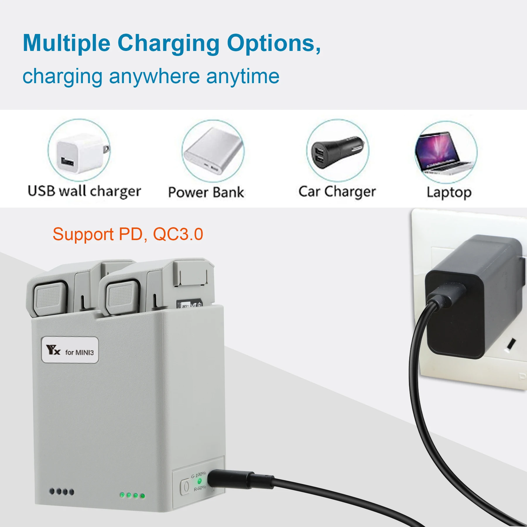Ladegerät Hub für DJI Mini 4 P – Drone Battery Balance Charger Bewertung und Preis
