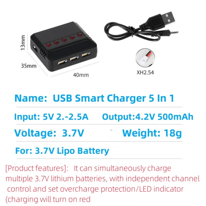 Syma X5HW X5HC X5C X5SW 3,7 V  – Drone Battery Connector Bewertung und Preis