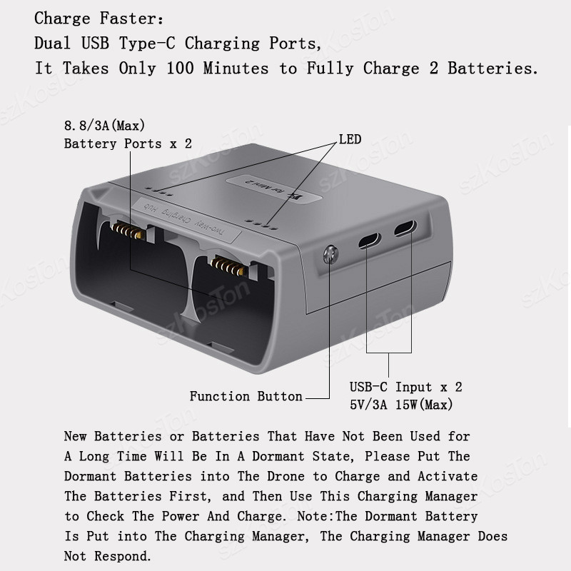 Für DJI Mini 4K/MINI 2/Mini 2  – Drone Battery Smart Bewertung und Preis