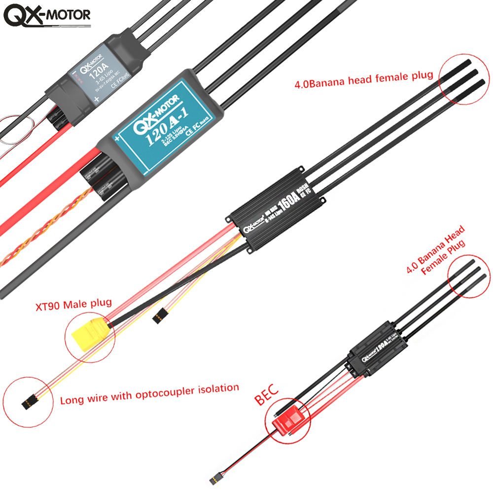 20A-120A Bürstenloser ESC-Gesc – Drone Battery Plate Bewertung und Preis