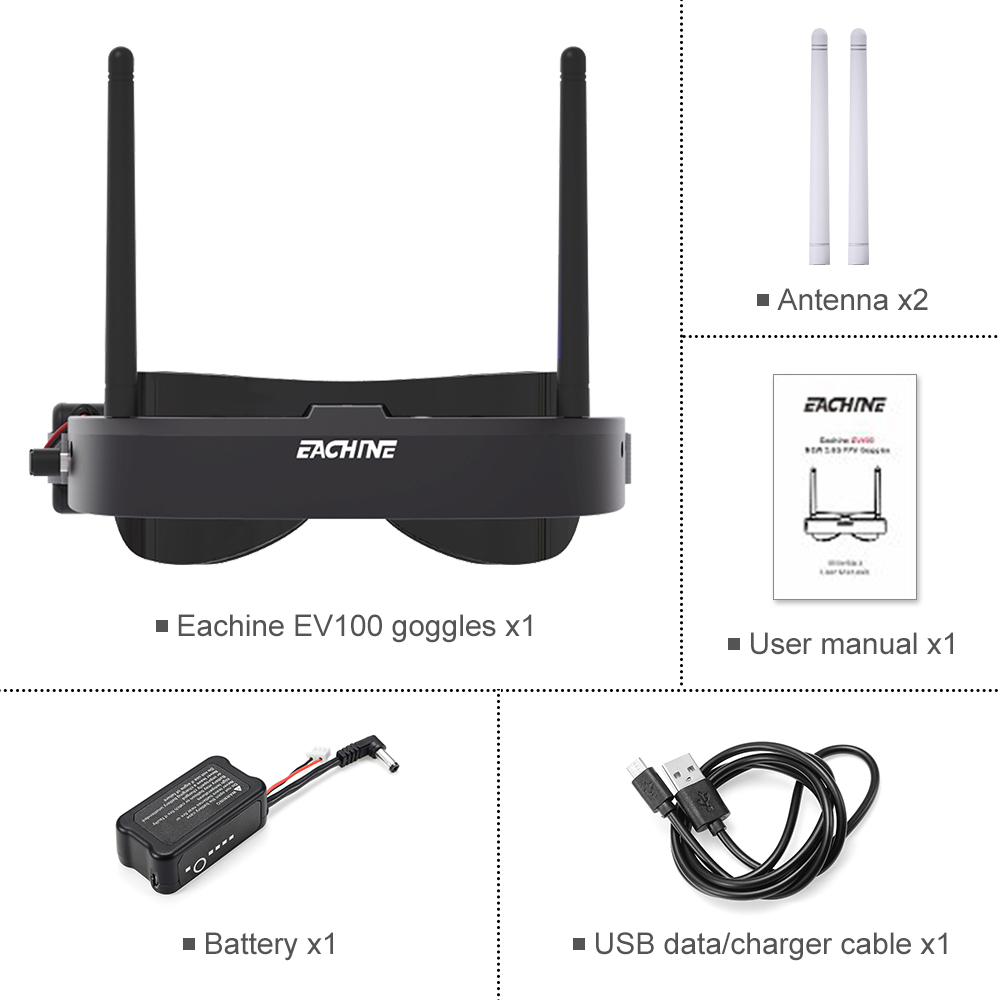 Eachine EV100 720*540 5,8G 72C – Drone Battery Box Bewertung und Preis