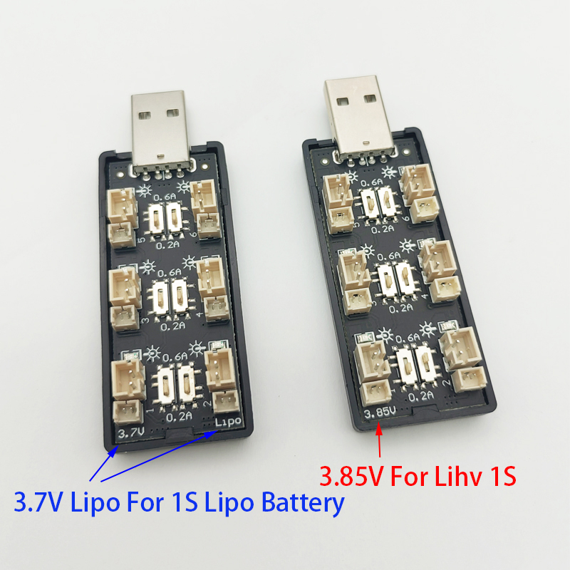 6CH USB 1S LiPo/LiHv 3,7 V/4,2 – Drone Battery Plate Bewertung und Preis