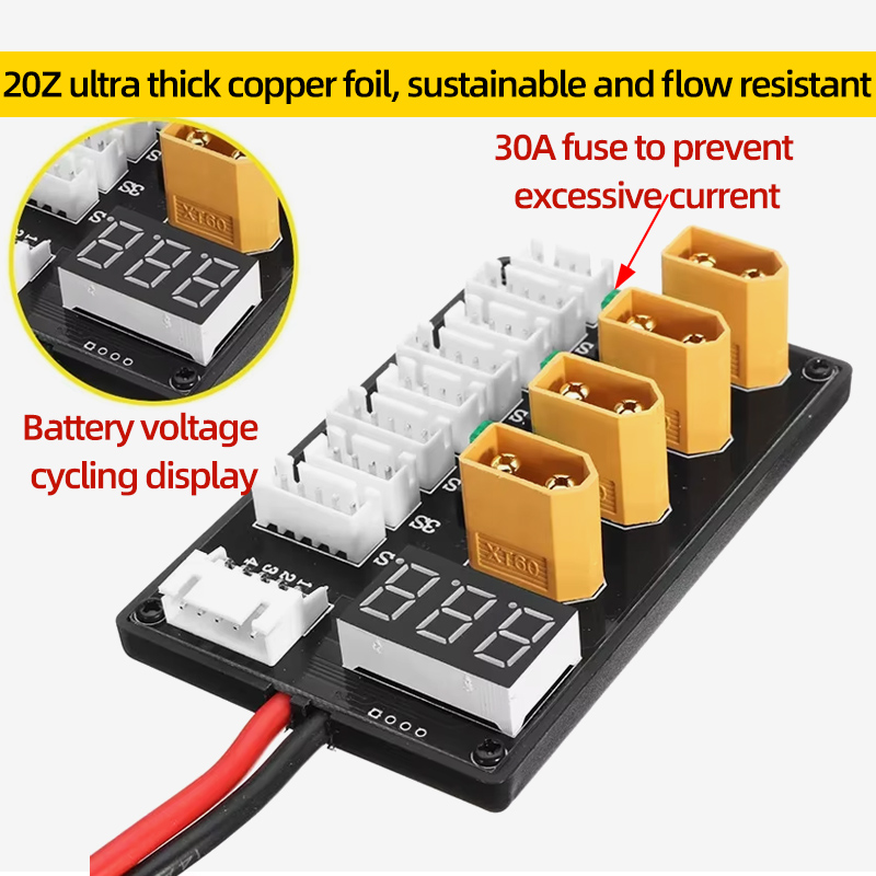 XT30 XT60 Lipo Batterie Parall – Drone Battery Parallel Board Bewertung und Preis