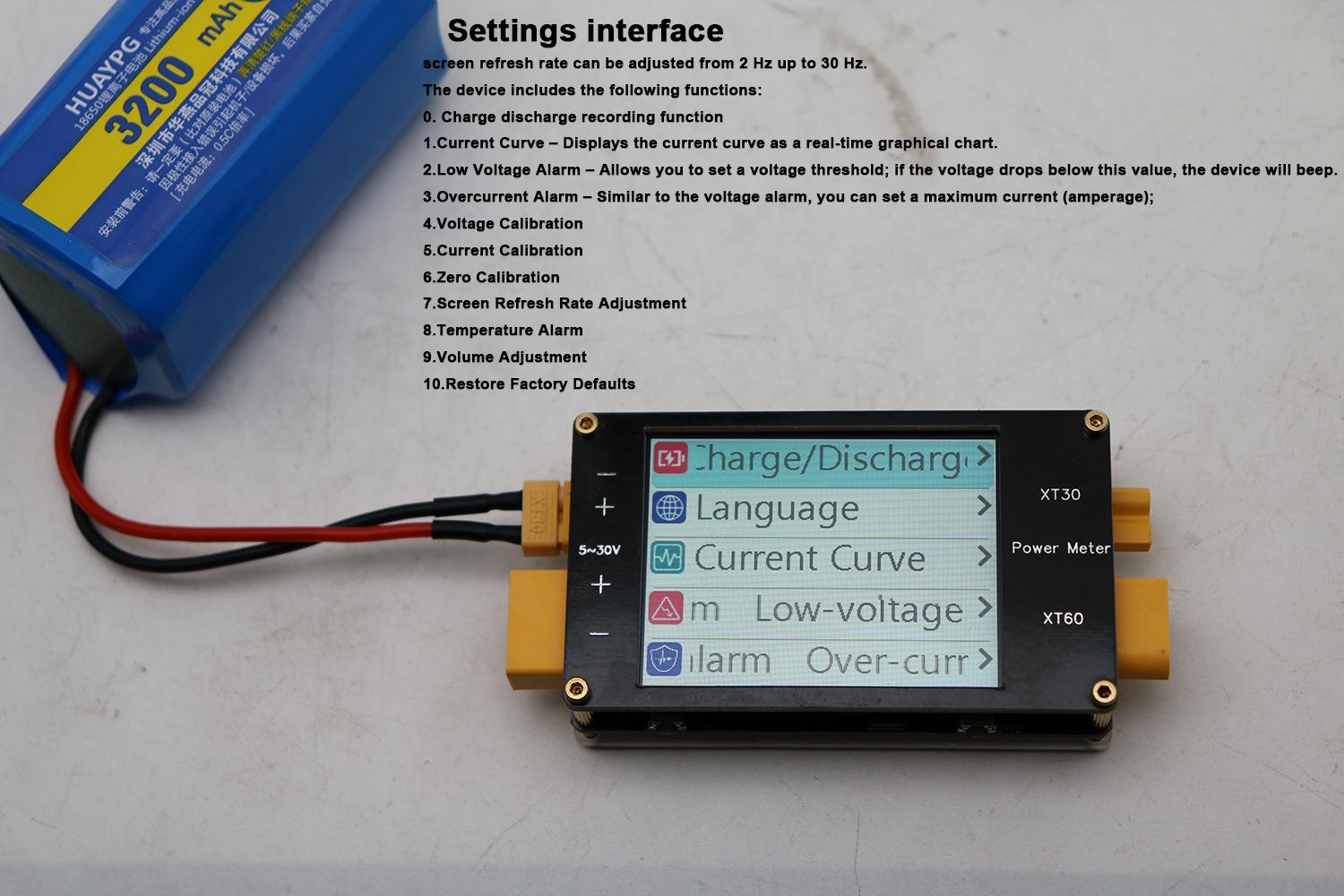 2,4-Zoll-Display Leistungsmess – Drone Battery Voltage Checker Bewertung und Preis