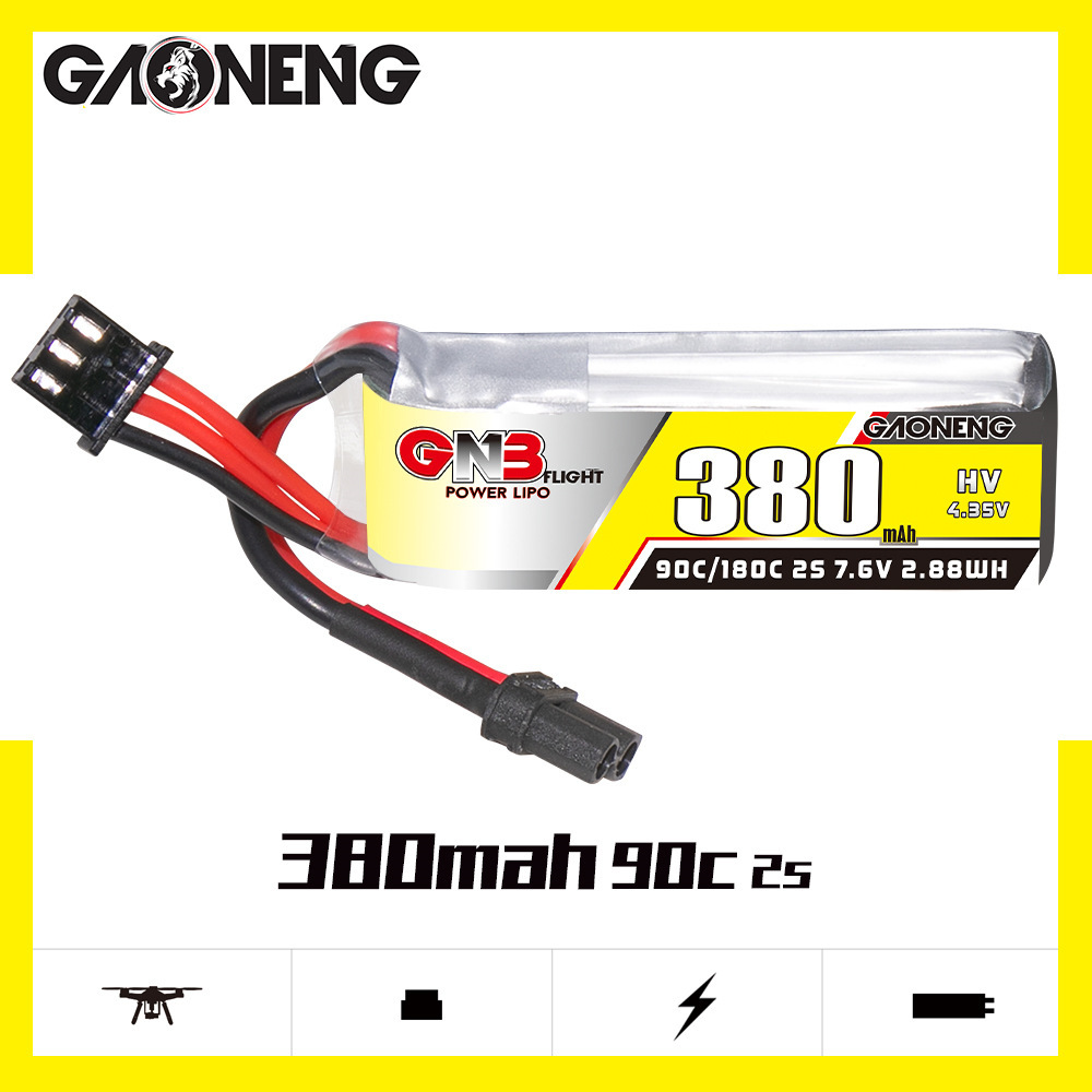 GNB 2S 7,6V 380mAh 90C/180C Li – Drone Battery Plate Bewertung und Preis