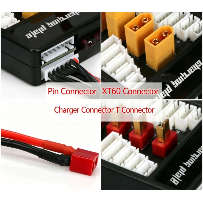 6-in-1 XT60 Parallel-Ladeplatt – Drone Battery Parallel Board Bewertung und Preis