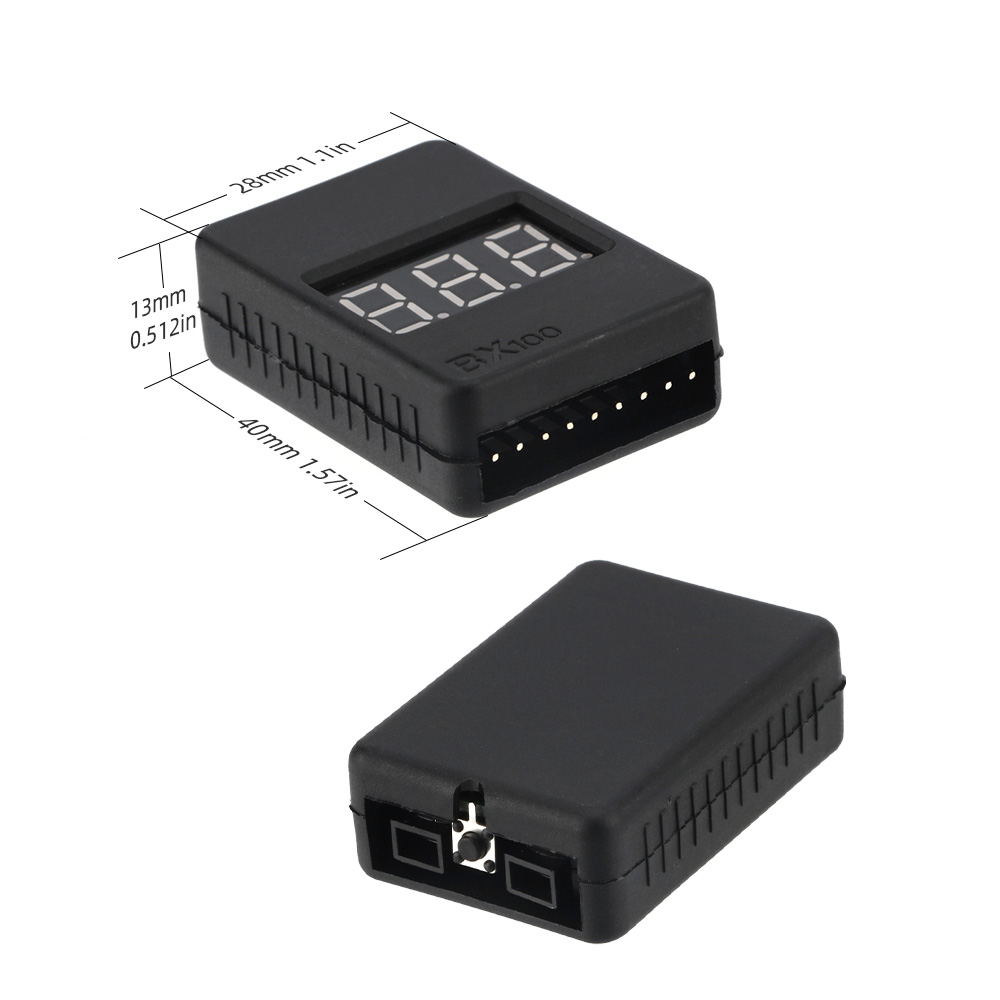 BX100 1-8S Lipo-Batterie-Spann – Drone Battery Voltage Checker Bewertung und Preis