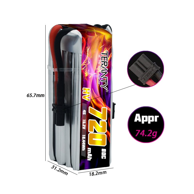 TERANTY 720mAh 4S 15,2V HV Lip – Drone Battery Plate Bewertung und Preis