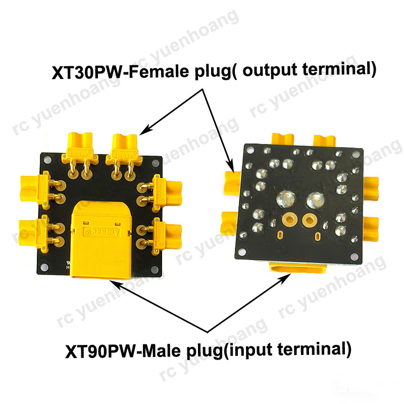 1PCS XT30PW-Weibliche Power Ve – Drone Battery Parallel Board Bewertung und Preis