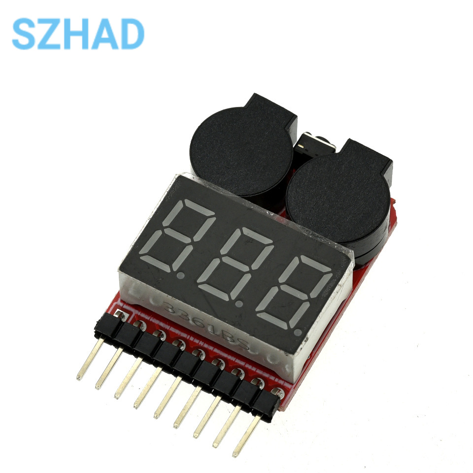 1-8S LiPo Akku Spannungsprüfer – Drone Battery Voltage Checker Bewertung und Preis