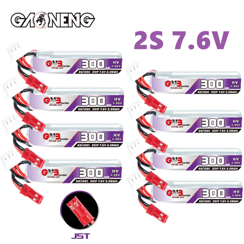 GAONENG GNB 2S 7,6 V 300 mAh 6 – Drone Battery Connector Bewertung und Preis