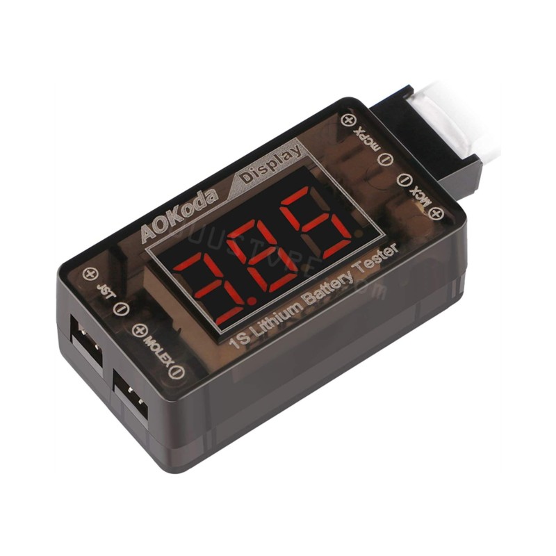 AOKoda AOK-041 1S LiPo Batteri – Drone Battery Voltage Checker Bewertung und Preis